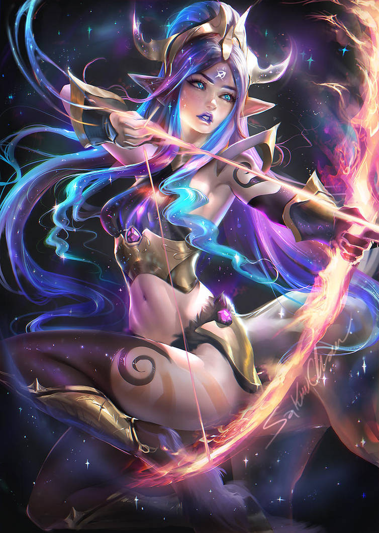 Horoscope series .sagittarius. by sakimichan