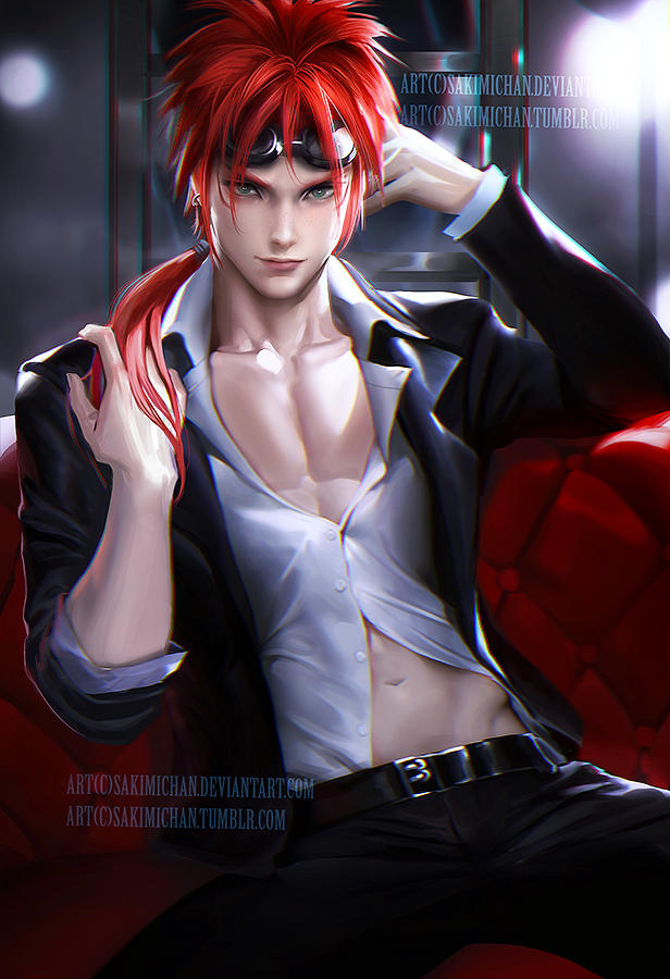 Reno . NSFW optional. by sakimichan