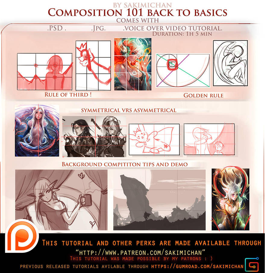 Composition 101 Basic Voice Over Lesson Pack Promo By Sakimichan On Composition 101 Basic Voice Over Lesson Pack Promo By Sakimichan