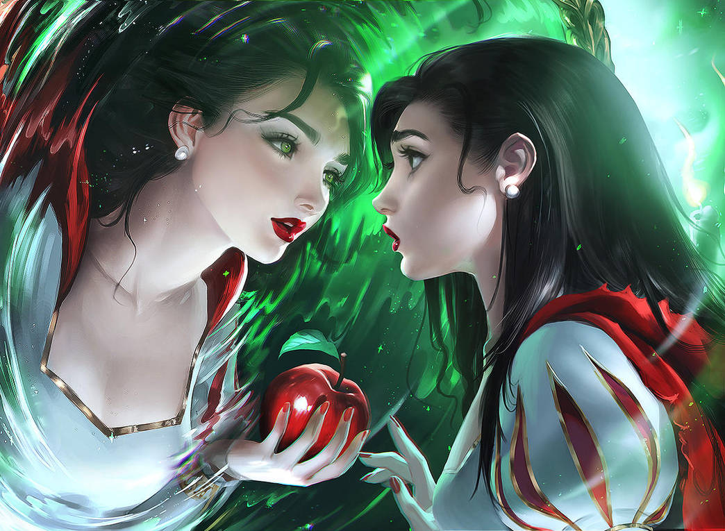Mirror Mirror by sakimichan