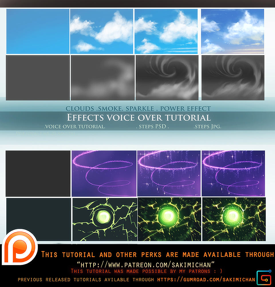 Effects voice over tutorial .promo. by sakimichan