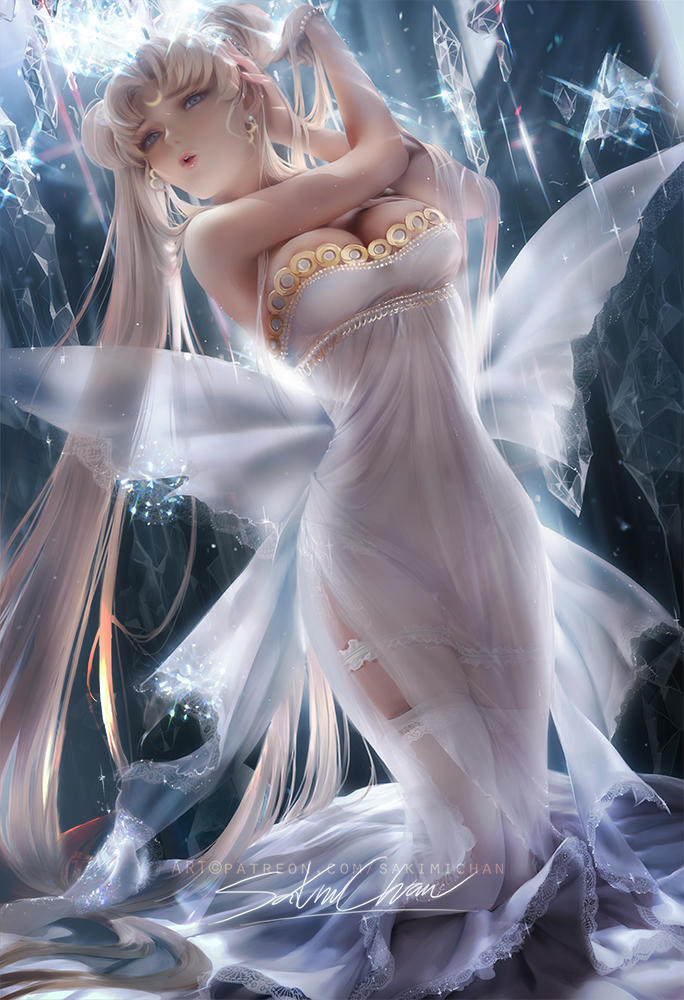 Neo Queen Serenity by sakimichan