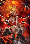 Older Yang .Holiday pinup vr. by sakimichan