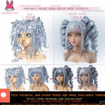 Portrait Paint Over Voice Over Tutorial .Promo. by sakimichan