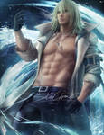 Snow villier FF by sakimichan