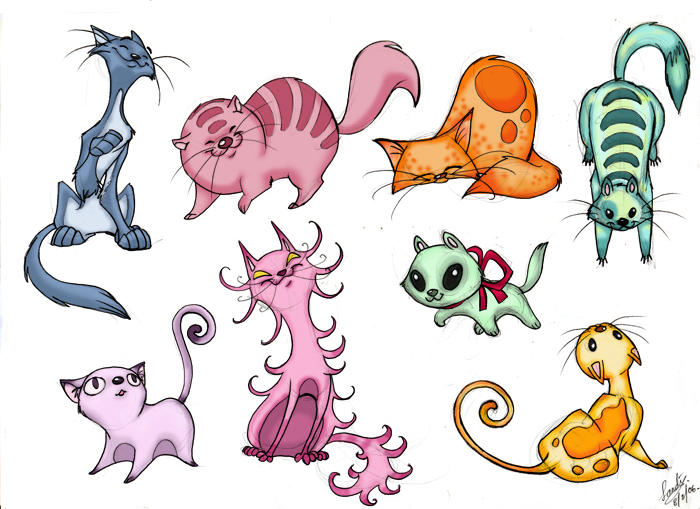 Cats by Sandora