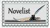Novelist Stamp by DorianHarper