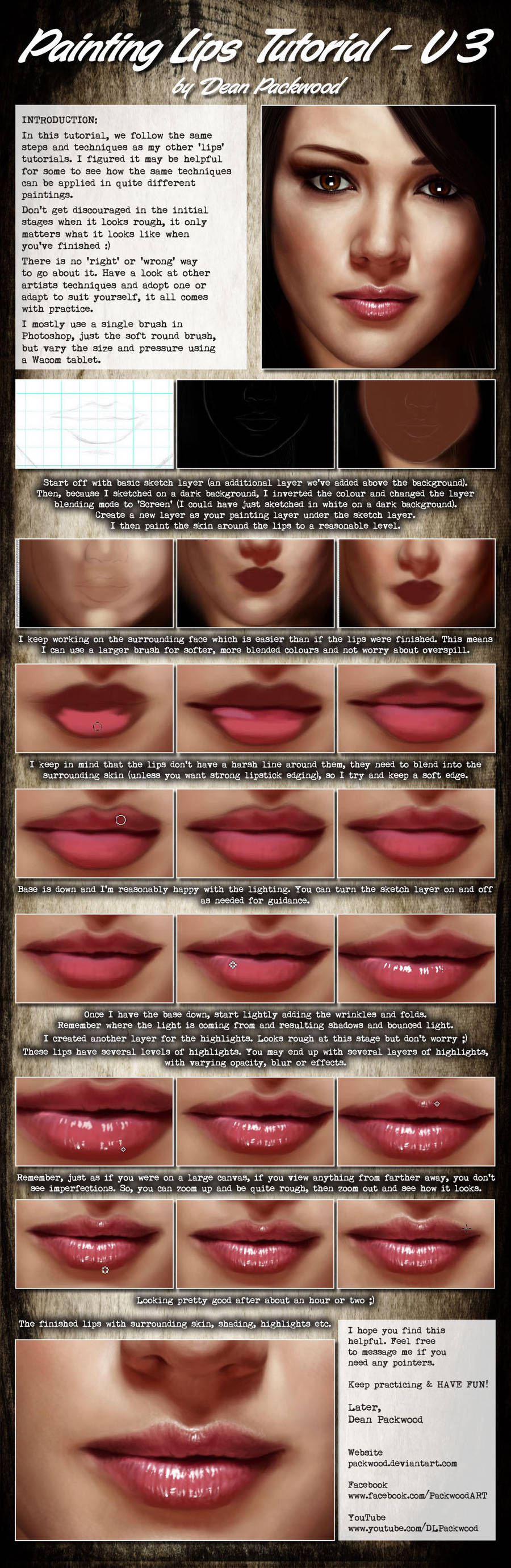 Lips Tutorial V3 by Packwood
