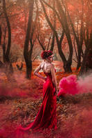 Scarlet Dragoness by DarkVenusPersephonae