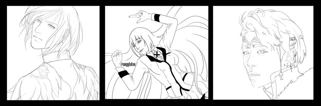 Lineart by Angietatsu Lineart by Angietatsu