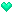 turquoise heart bullet by to-much-a-thing