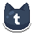 cat icon: Tumblr