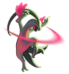Grovyle used Fury Cutter! by Saskle