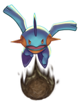 Marshtomp used Mud Bomb! by Saskle