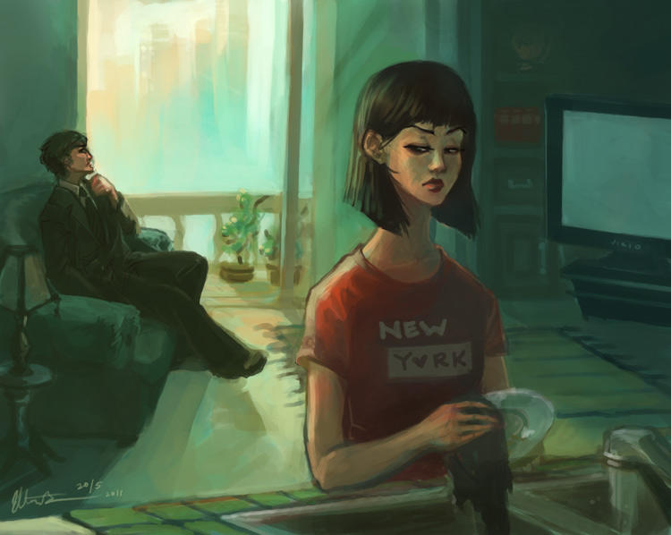 New York by frostcrystal