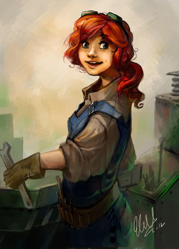 Mechanic by frostcrystal