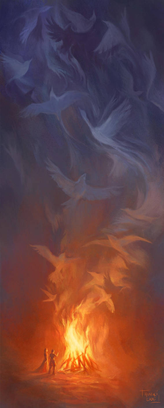 Elusive Children of Fire and Air by Harkale-Linai