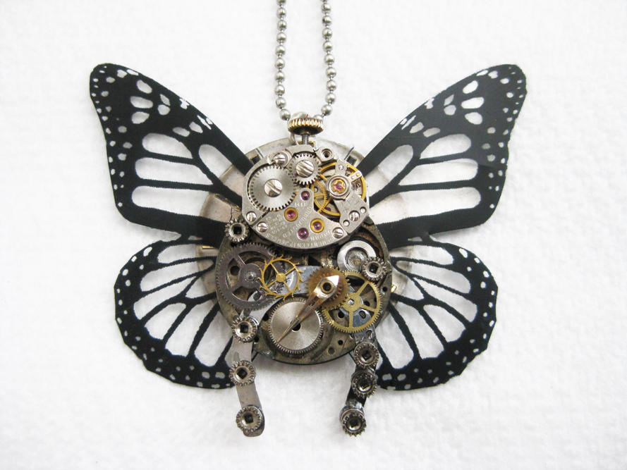Steampunk Butterfly 2 by xxPRECIOUSMOMENTSxx