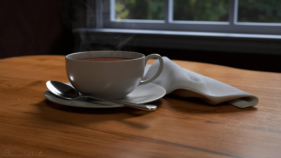 Teacup Still Life by polygonbronson