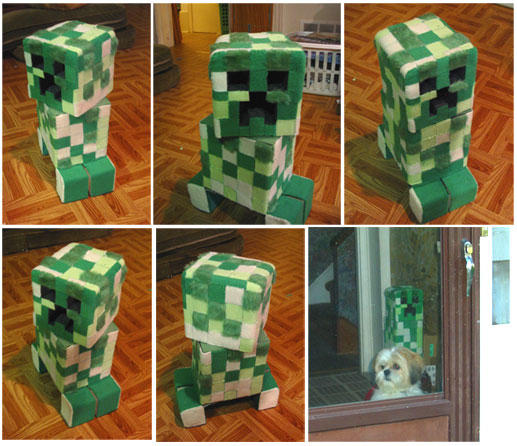 Creeper Plushie by LoopyWolf