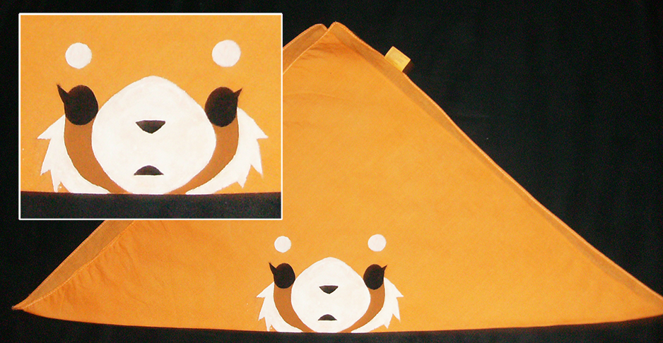 Retsuko bandana by LoopyWolf
