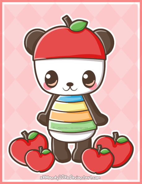 Pandapple by xXMandy20Xx
