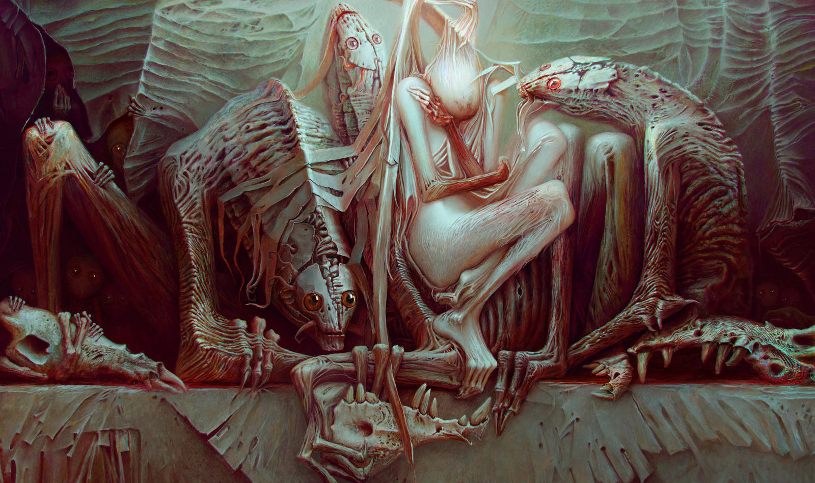 The fallen angel and the three guardian by kumpan