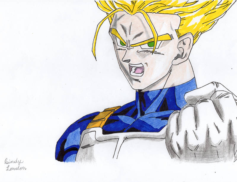Super Saiyan Future Trunks by Dragonfly224
