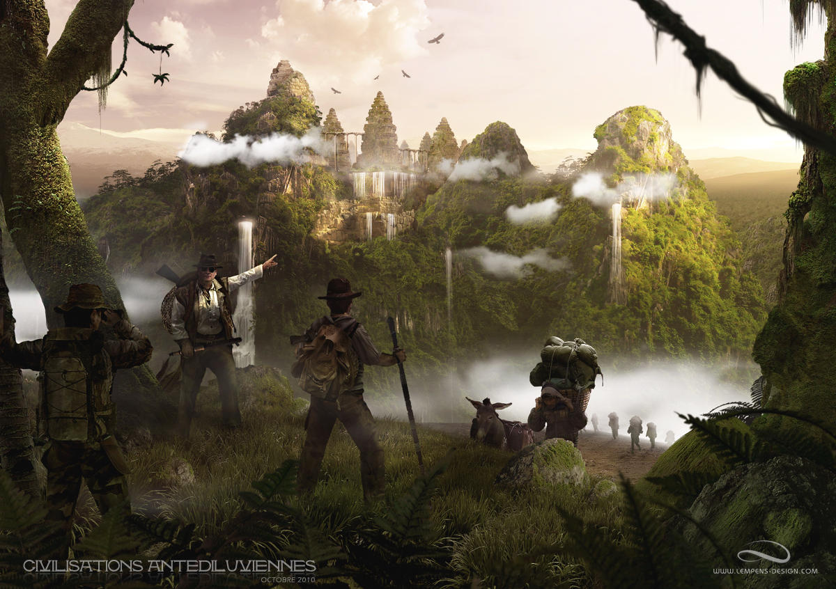 Civilisations antediluviennes by slempens
