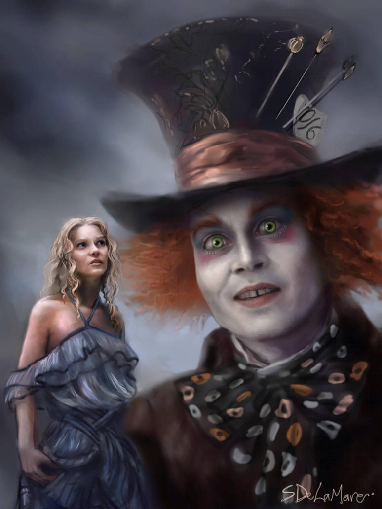 Burton's Alice in Wonderland by SteveDeLaMare