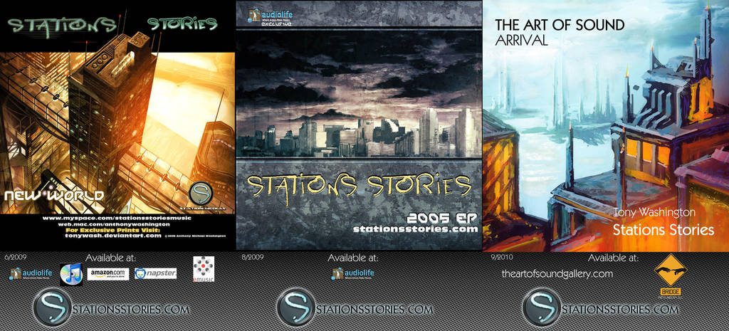 Current Available CDs by Tonywash