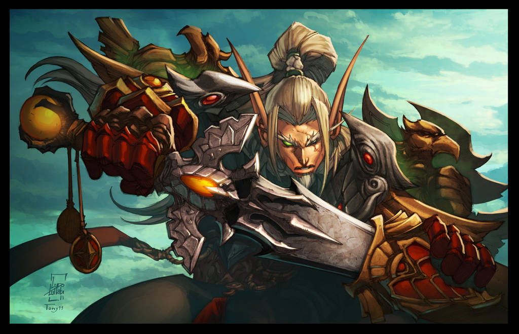 lor'thermar WoW Pinup by Tonywash