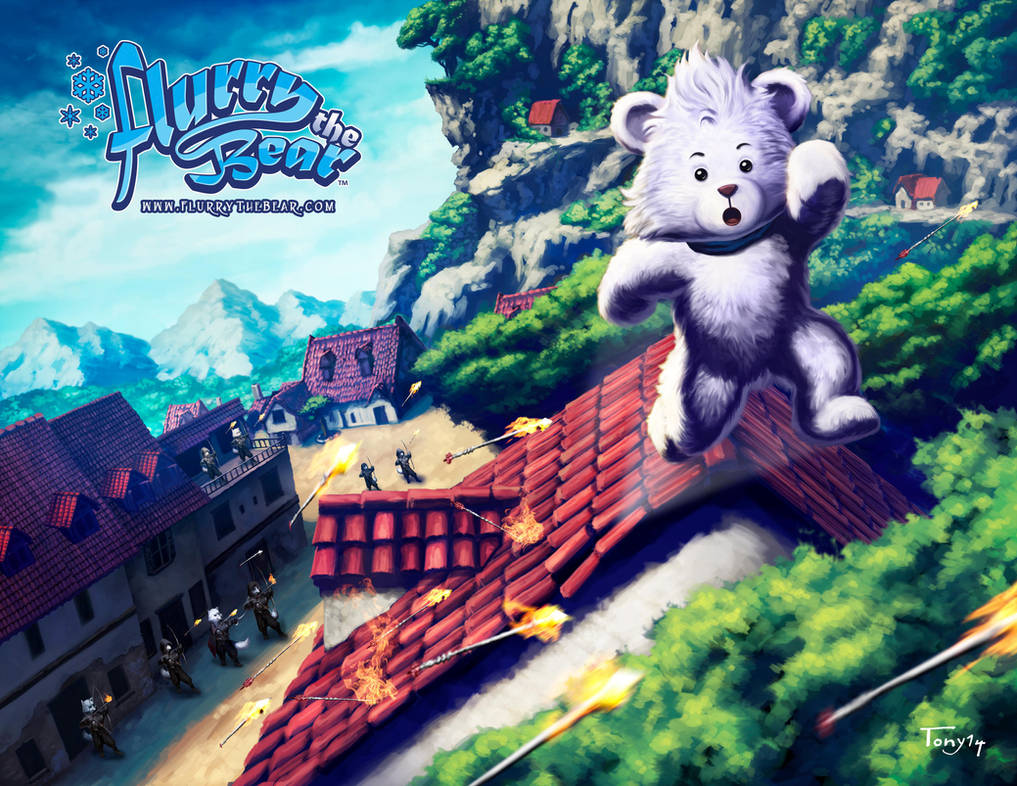 Flurry The Bear - Rooftop Chase by Tonywash