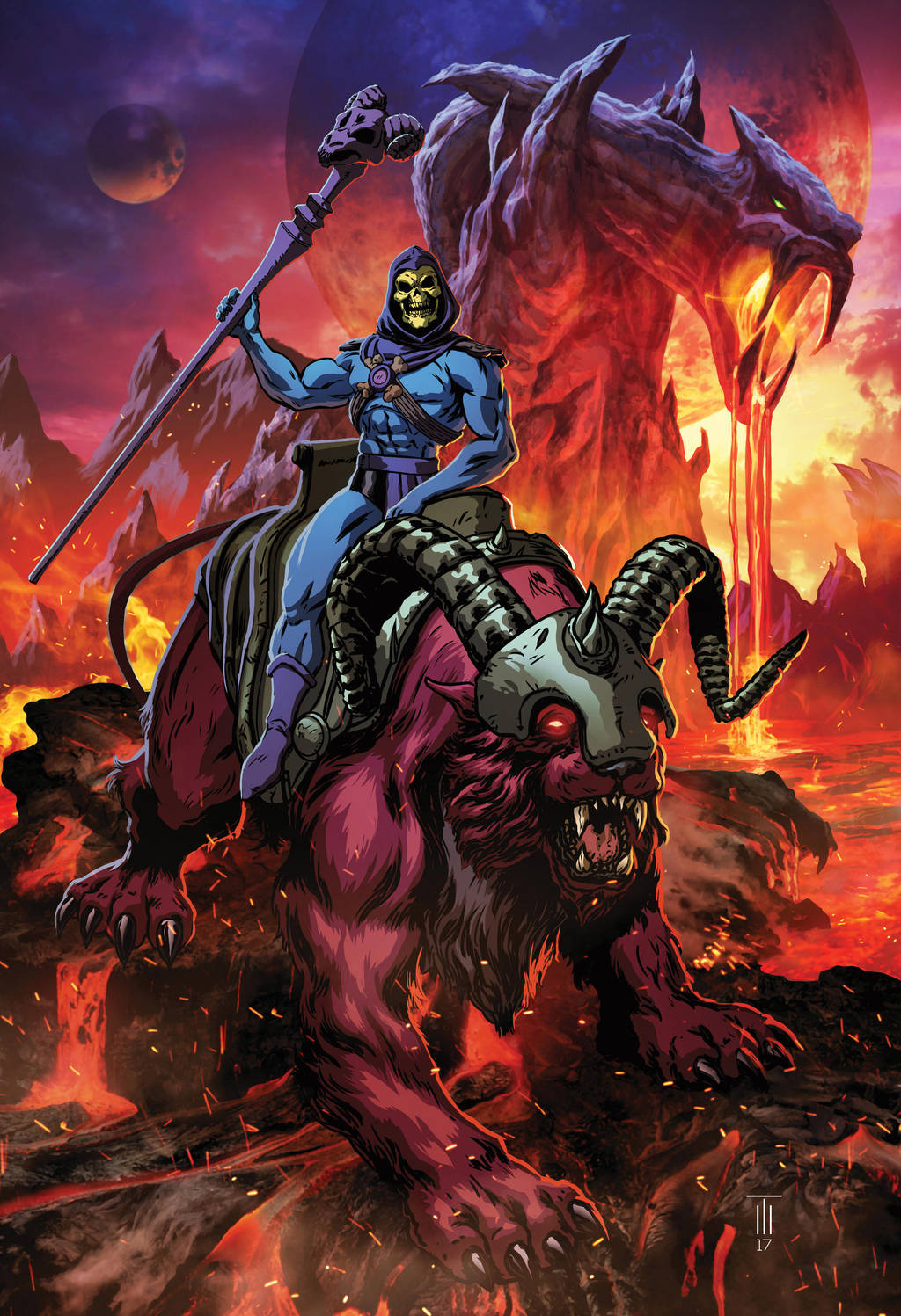 Skeletor power con 2017 by Tonywash