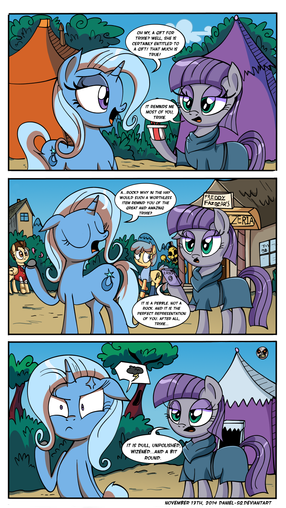 The Pony and the Pebble by Daniel-SG