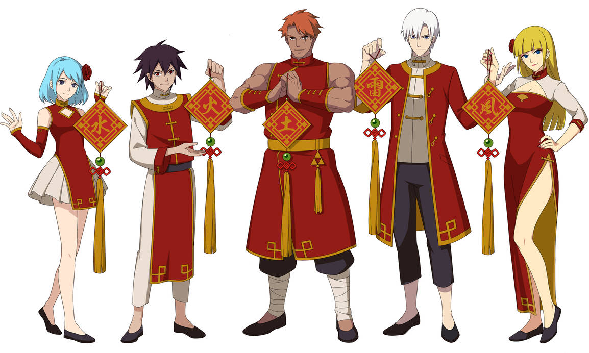 Naruto ONLINE Main Character's CN New Year Clothes by ...