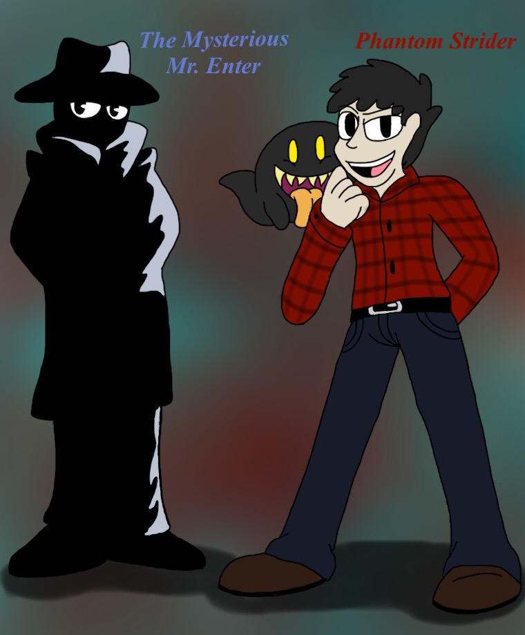 Mysterious Mr Enter and Phantom Strider by ShinySmeargle on DeviantArt