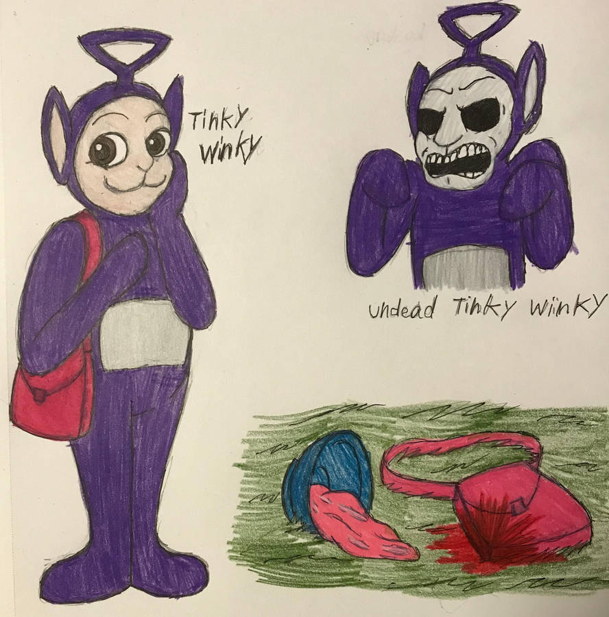 Slendytubbies 3: Tinky Winky Doodles by ShinySmeargle on DeviantArt