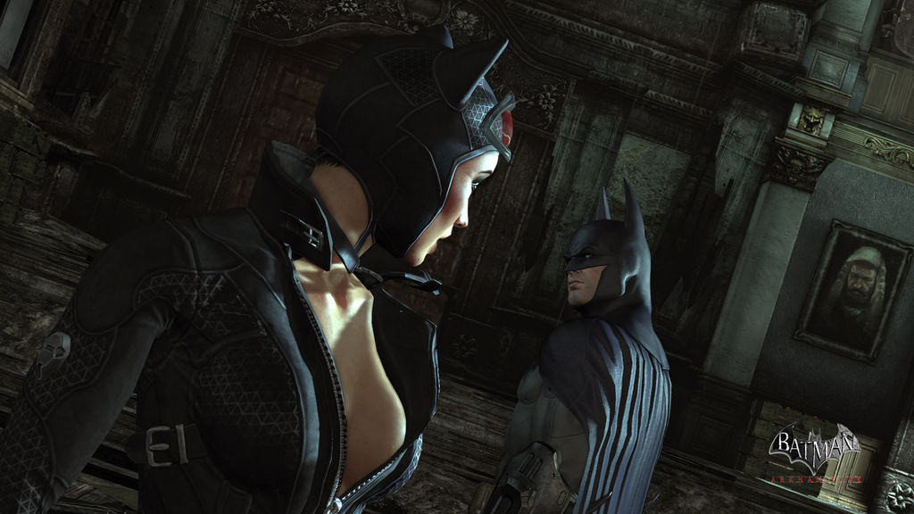 Batman Arkham City Catwoman N Batman Wallpaper By Thecatkat On