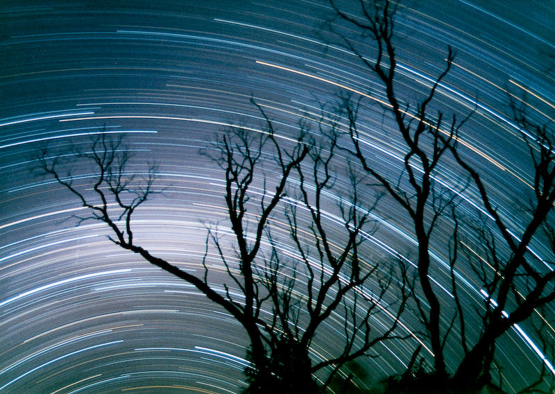 Star trails by 35mil