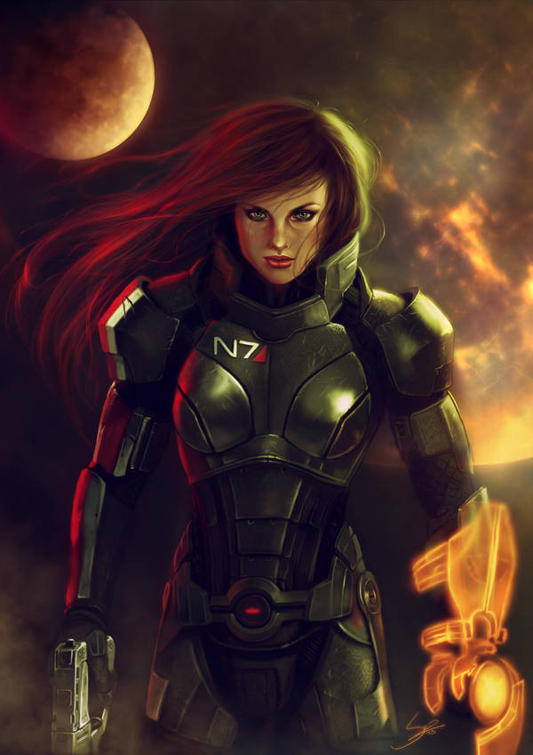 - Commander Shepard - by Anathematixs