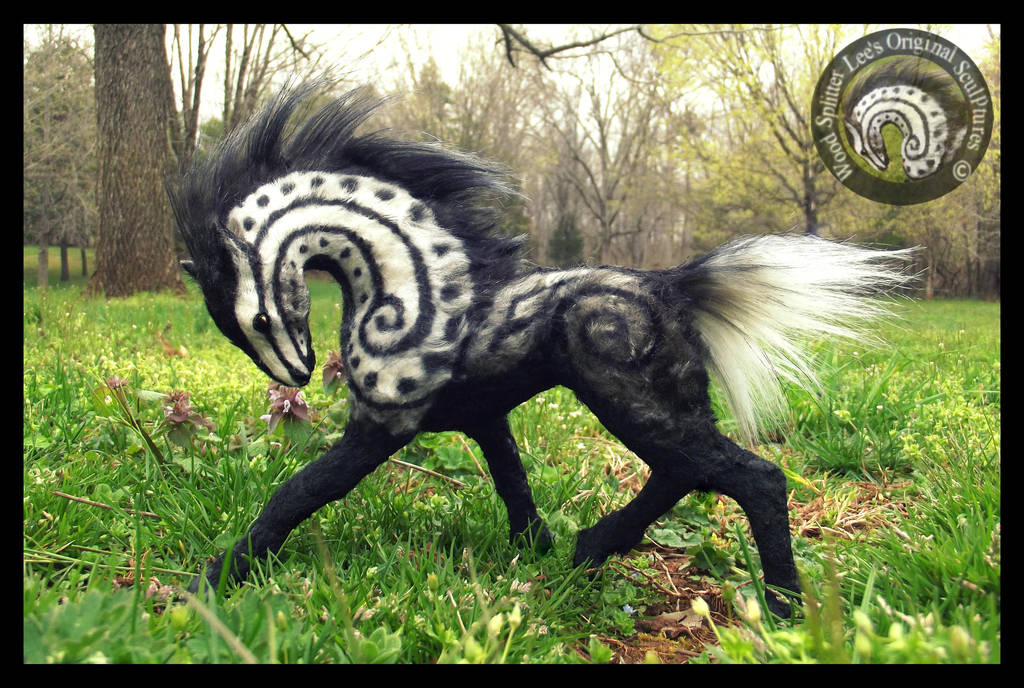 SOLD- Sculpture Mocha by Wood-Splitter-Lee