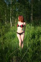 Urban nymph in the forest by leadbirdie