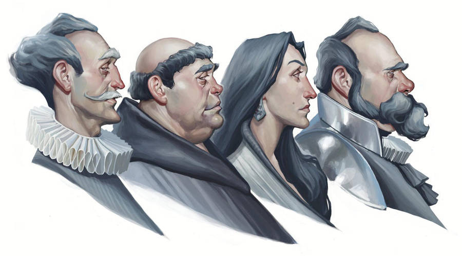 The Ghosts of Hogwarts by AudreyBenjaminsen