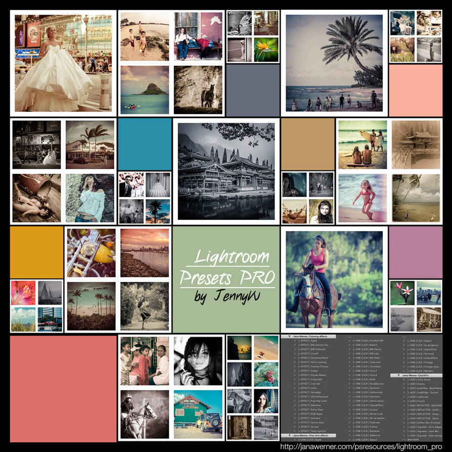 Lightroom and Camera RAW PRO presets by mutato-nomine