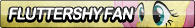 Fluttershy Fan Button (Edited) by ButtonsMaker