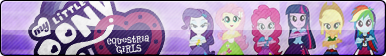 Equestria Girls Fan Button by ButtonsMaker