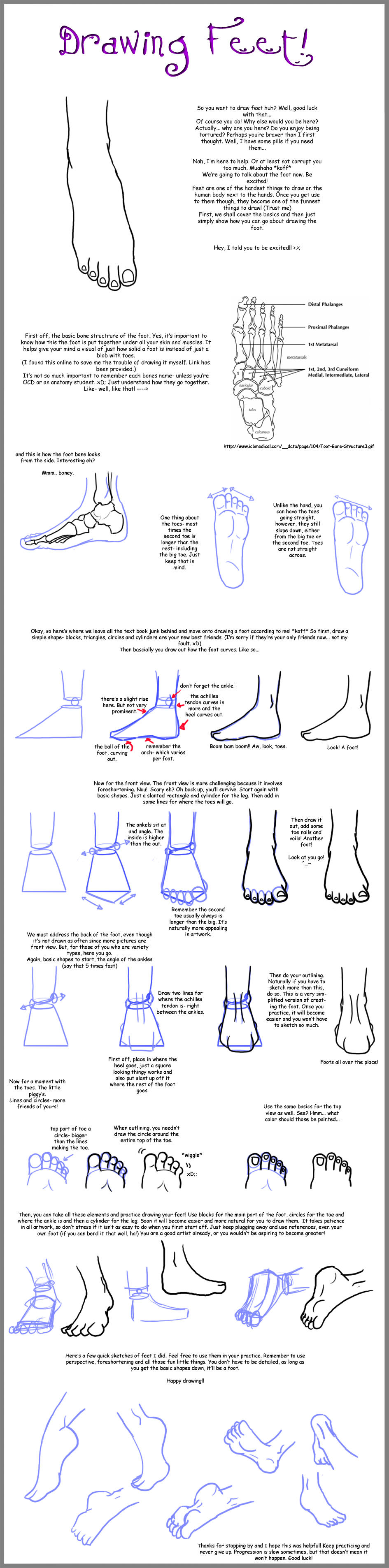 -Foot Tutorial- by odduckoasis