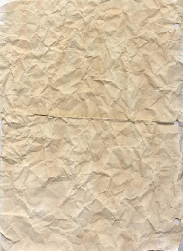 Creased paper texture by MapleRose-stock