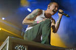 Chester of Linkin Park DIGITAL PAINTING by Swerdsi